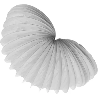   EUROPLAST 150mm Tubulatură PVC 1m pentru Aer Condiționat, Uscător, Hotă