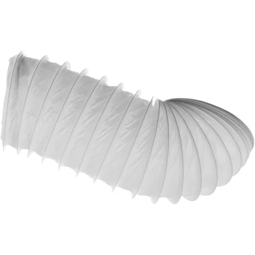 EUROPLAST 150mm Tubulatură PVC 1m pentru Aer Condiționat, Uscător, Hotă