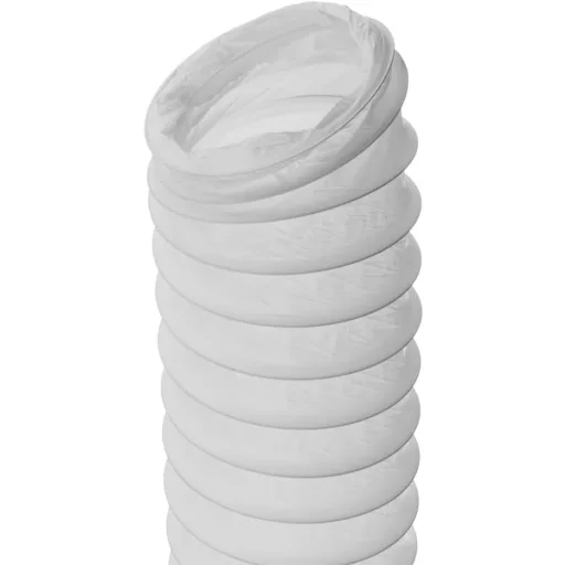 EUROPLAST 150mm Tubulatură PVC 1m pentru Aer Condiționat, Uscător, Hotă