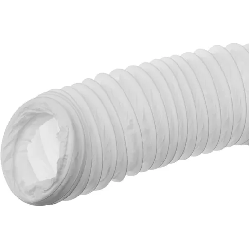 EUROPLAST 150mm Tubulatură PVC 1m pentru Aer Condiționat, Uscător, Hotă