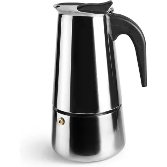  Nerezový indukčný kávovar IBILI Express Moka 10 šálok 460 ml