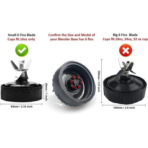 Náhradný nôž mixéra Ninja - Kompatibilný diel pre modely BL660, BL610, BL770