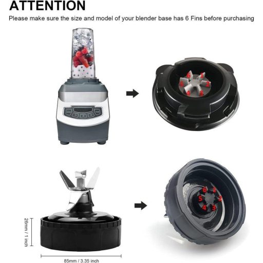 Náhradný nôž mixéra Ninja - Kompatibilný diel pre modely BL660, BL610, BL770