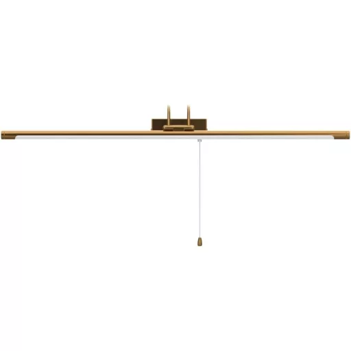 MantoLite Lampă LED pentru oglindă, 90 cm, Cupru - 16W, 3000K Lumină Albă Caldă, IP44 Rezistentă la Apă, Iluminat de Perete pentru Baie cu Comutator cu Șnur, Ajustabilă la 270°