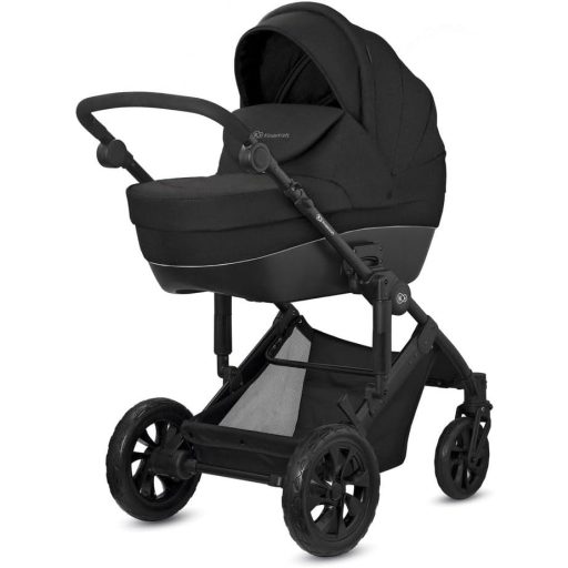 Kinderkraft Prime Lite 3 az 1-ben Fekete Babakocsi Újszülötttől
