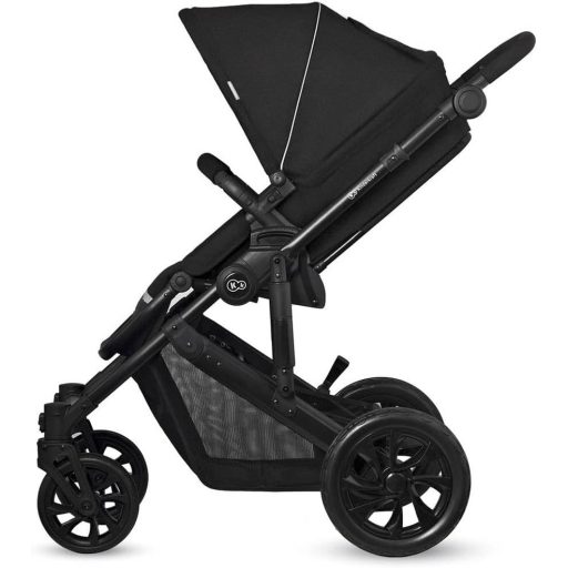 Kinderkraft Prime Lite 3 az 1-ben Fekete Babakocsi Újszülötttől