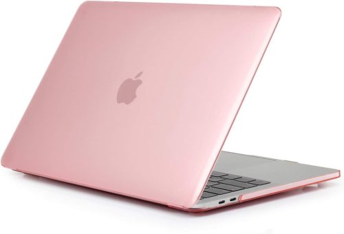 Husă de protecție ultrasubțire TECOOL Crystal Fuchsia pentru MacBook Pro 16" (2019-2020)