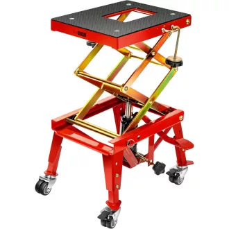   VIVOHOME motorkerékpár emelő 160 kg-ig, 34-85 cm magasságig állítható