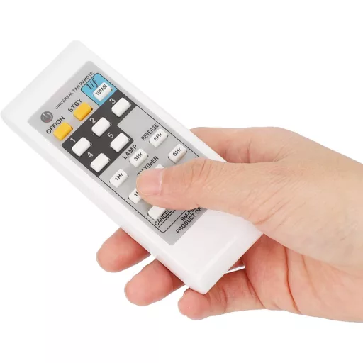 Lazmin112 Telecomandă Universală Ventilator ABS Alb Regulator de Viteză Compatibil KDK ELMARK