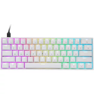   Tastatură mecanică EPOMAKER GK61 cu 61 de taste, iluminare RGB, rezistentă la apă IP68