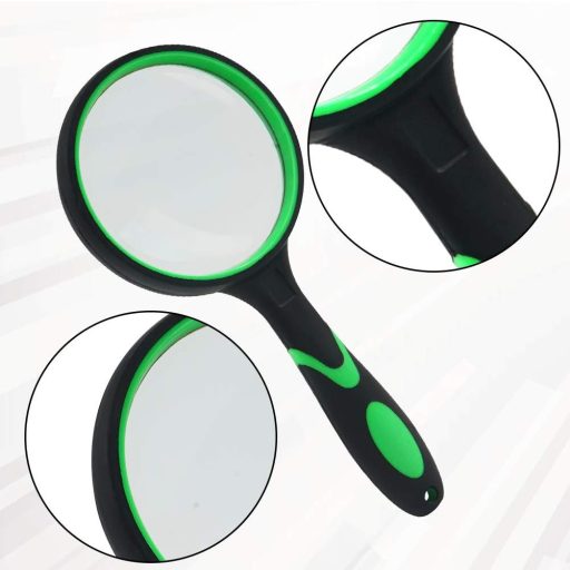 HAKACC 2db Nagyítólencse Gyerekeknek Rovarészleléshez és Tanuláshoz, Hordozható Lupa Szeniőröknek