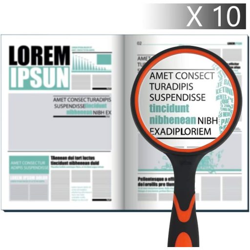 HAKACC 2db Nagyítólencse Gyerekeknek Rovarészleléshez és Tanuláshoz, Hordozható Lupa Szeniőröknek