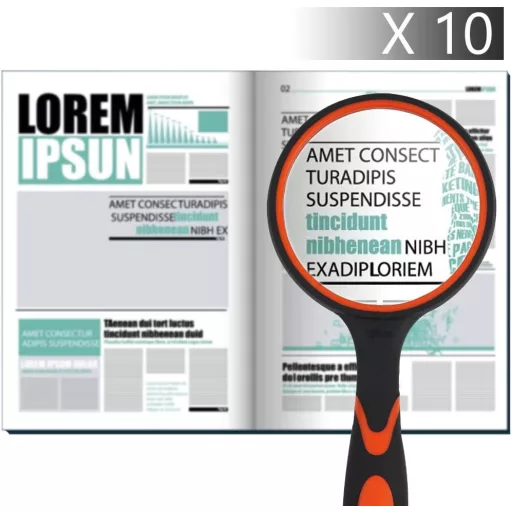 HAKACC 2db Nagyítólencse Gyerekeknek Rovarészleléshez és Tanuláshoz, Hordozható Lupa Szeniőröknek