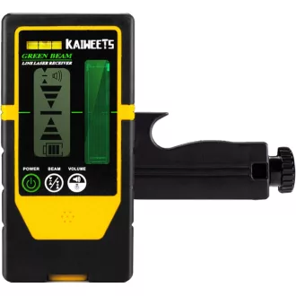   Detector laser KAIWEETS LR100G pentru KT360A, afișaj LCD dublu, rază de acțiune 60m