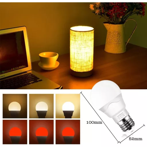 Unisun RGB LED izzó színváltó okos világítás