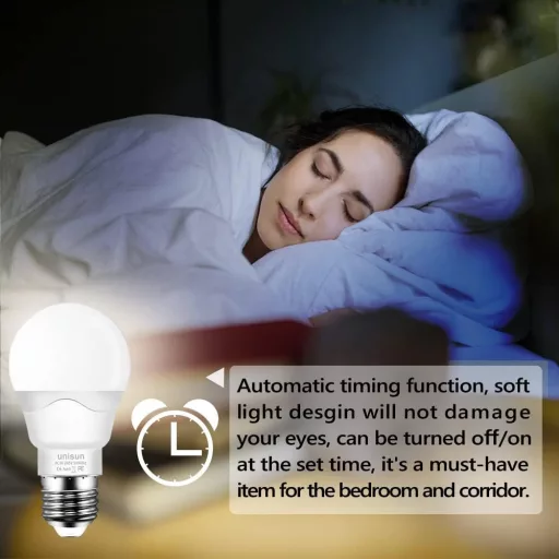 Unisun RGB LED izzó színváltó okos világítás