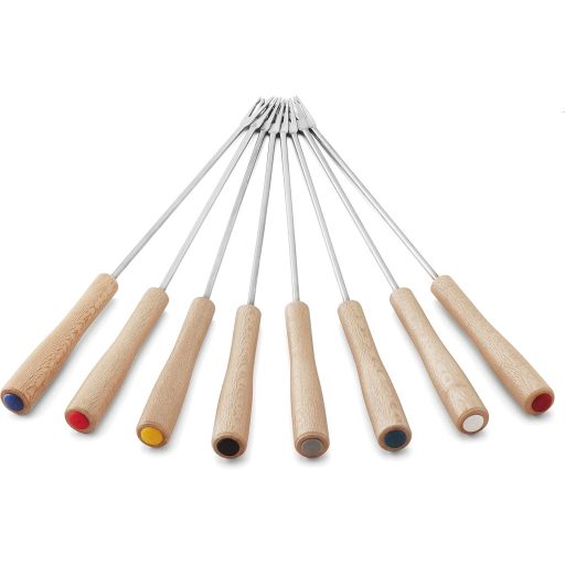 LAGRANGE, Electric Fondue Device for 8 People 1.5 L Made in France for All Types of Fondue Adjustable Thermostat, Wooden Handles, 900 W, 349015