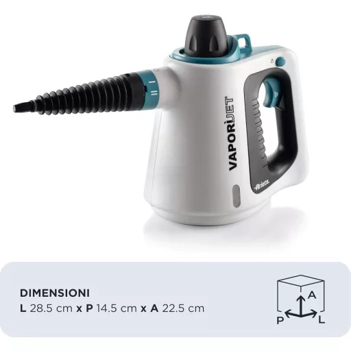 Ariete 4137 Vaporì Jet multifunkcionális gőztisztító, 99,9% baktériumirtó, 3,5 bar nyomás