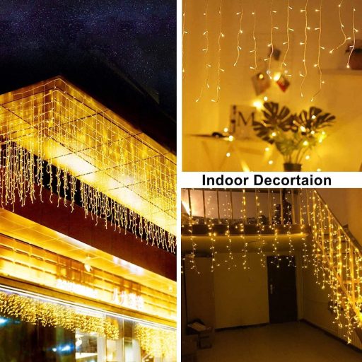 Vianočné LED svetelné cencúle Joomer 300/400 LED, vianočná dekorácia