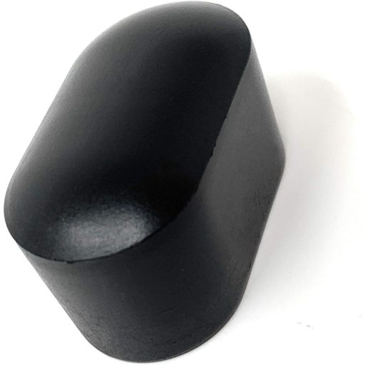 Design61 8x Szék Lábvédő Sapka 38x20mm Ovális Csövekhez PE Fekete