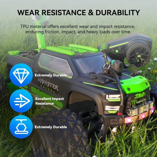 JAYO TPU Filament 1.75mm Fekete 500g Rugalmas 3D Nyomtatáshoz