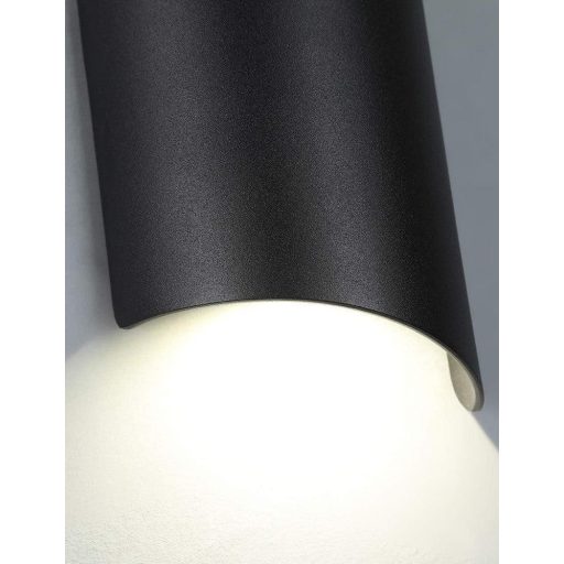 Charoom Modern LED Kültéri Fali Lámpa, IP44 Vízálló, 10W, Fekete, 4000K - Kertekhez és Teraszokhoz