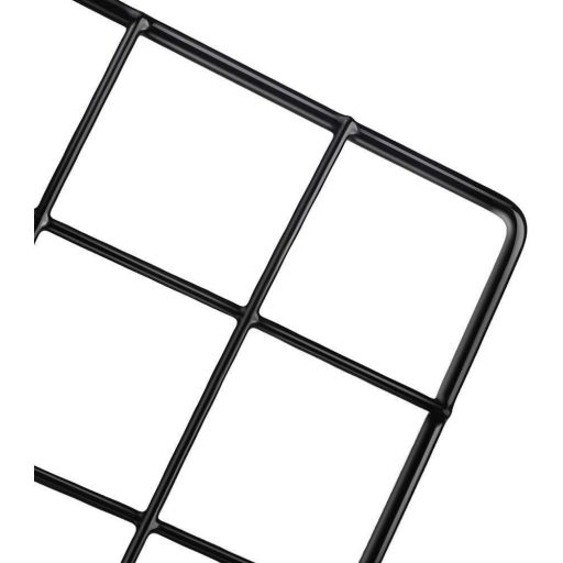 Fali dekoráció fotórács, 20 x 20 cm -fekete- stílusos és multifunkcionális fotófal