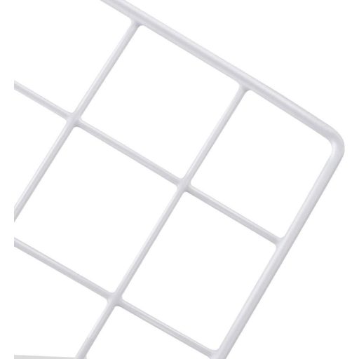 Fali dekoráció fotórács, 20 x 20 cm, fehér színű - stílusos és multifunkcionális fotófal