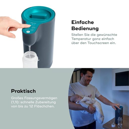 BabyMoov Milky Now cumisüveg készítő 1,1L kapacitás, sterilizálás és melegítés