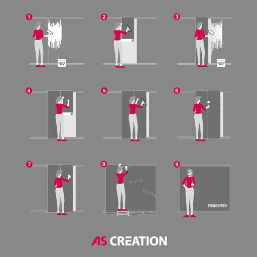 Adeziv pentru tapet vlies A.S. Création 200g - economic, pentru 5-7 role