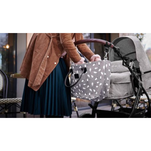KinderKraft Mommy Bag Fekete Pelenkázó Táska Anyukáknak