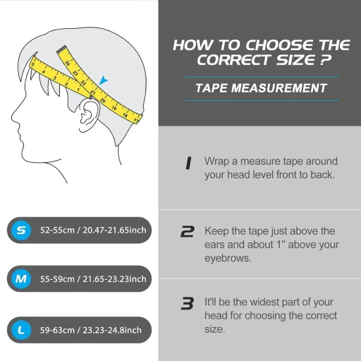 Odoland Sí Sisak és Szemüveg Szett - Kék Unisex Snowboard Védőfelszerelés UV400 Védelemmel, Szélálló, Könnyű PC Anyagból, S Méret