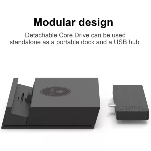 Dokovacia stanica Skull & Co. Jumpgate PRO pre Nintendo Switch OLED, USB hub a HDMI adaptér