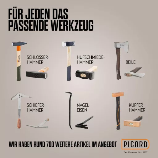 Set de leviere profesionale PICARD BlackGiant Bar No. 46Z, din oțel, 3 buc, cu unghi de 90°