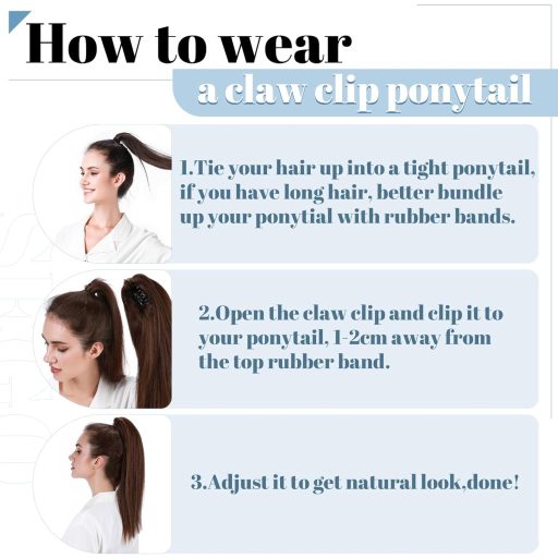 SEGO Natural Ponytail valódi emberi hajból készült afro lófarok kiterjesztés 35cm