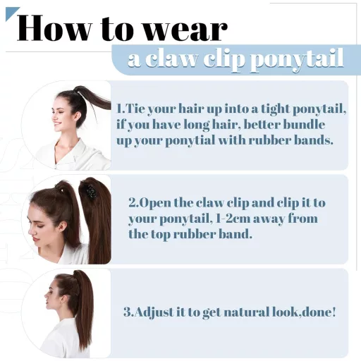 SEGO Clip-In nadpájaný cop z pravých vlasov 35 cm svetlohnedý #6 105 g