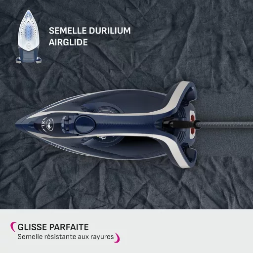 Naparovacia žehlička Calor FV6830C0, 2800 W, trvalý výstup pary 50 g/min, parný ráz 250 g/min