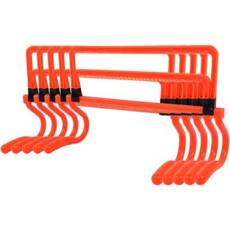   Cocoarm Nastaviteľná koordinačná súprava prekážok – 5 ks oranžových tréningových prekážok pre futbalistov, športovcov – futbalová prekážková dráha na tréning