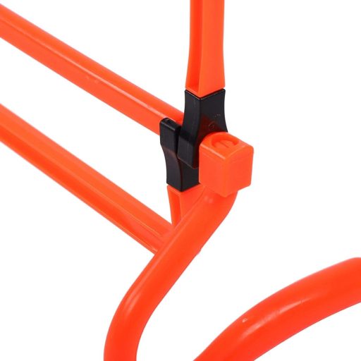 Set 5 Garduri de Coordonare Reglabile Cocoarm - Portocalii, pentru Fotbaliști, Sportivi - Antrenament Parc Acrobatic Fotbal