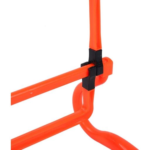 Set 5 Garduri de Coordonare Reglabile Cocoarm - Portocalii, pentru Fotbaliști, Sportivi - Antrenament Parc Acrobatic Fotbal