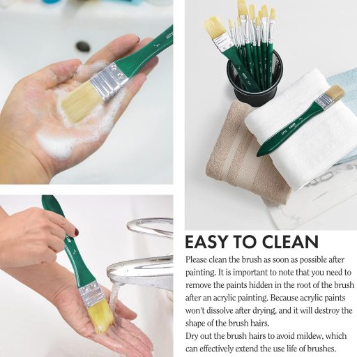 Artify set kistova od 10 dijelova s torbicom za nošenje - za ulje, akvarel i gvaš.