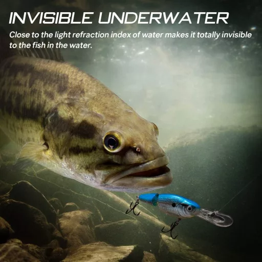 Fir de pescuit fluorocarbon SeaKnight 100m, monofilament scufundător pentru crap, lider, 3-100lb