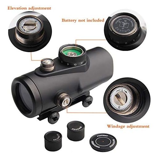 ACEXIER 1x30mm holografický kolimátor, montáž na weaver lištu, taktický poľovnícky