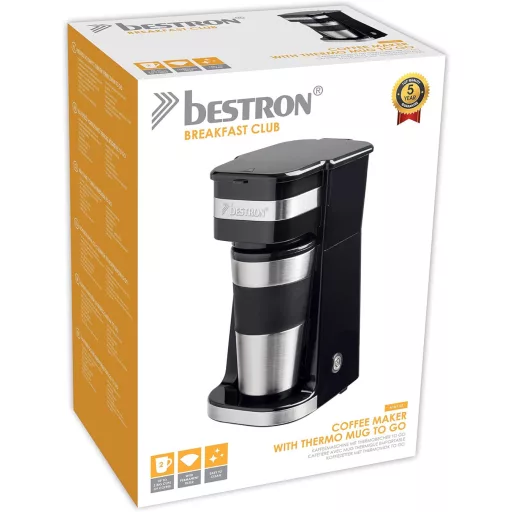 Bestron Kávéfőző Termoszos Csészével