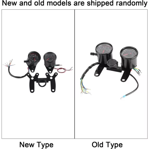 Akazon Univerzalni Brzinomjer za Motocikl Kilometar Sat s Priključkom od 10 cm