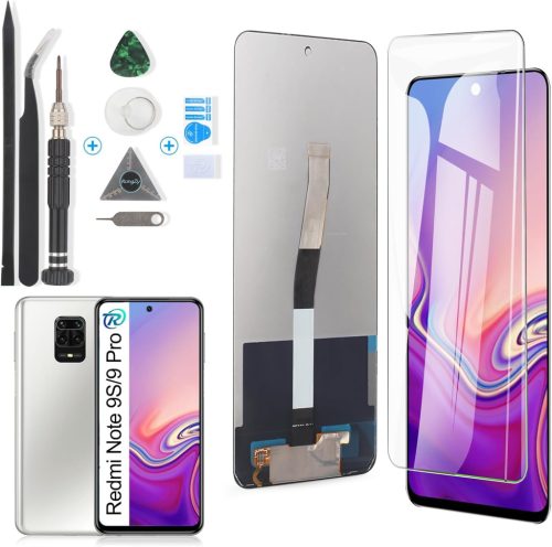 RongZy LCD Kijelző és Érintőképernyő Xiaomi Redmi Note 9S/9 Pro Telefonokhoz - Fekete Csereképernyő Szerelőkészlettel

AI: I've created a Hu