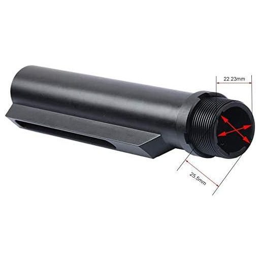 M4/M16 Airsoft CNC Kovový adaptér pre pažbu, 6 polôh - Otvorená krabica