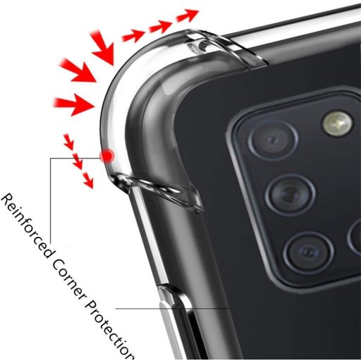 Totill Samsung Galaxy A21s Tok - Ütésálló, Kristálytiszta, Vékony TPU Védelem