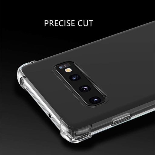 Totill Samsung Galaxy S10 átlátszó szilikon tok, ütésálló bumper védelem