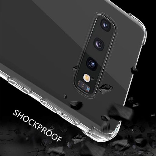 Totill Samsung Galaxy S10 átlátszó szilikon tok, ütésálló bumper védelem